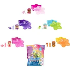 Barbie Toys Color Reveal Rainbow Mermaid Series Baby Doll