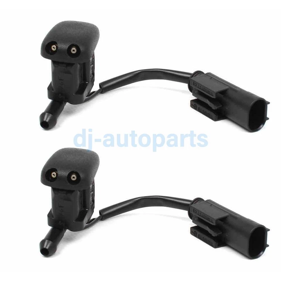 2pcs Windshield Washer Nozzle Heated For BMW E39 525i 528i 530i 540i 61668361039 — 第 2/4 张图片