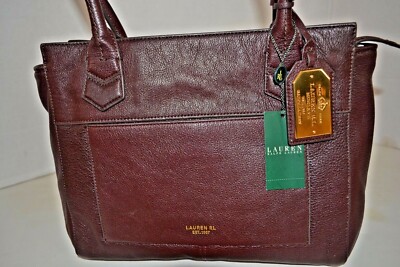 Ralph Lauren Larson Shopper Handbag Bag Purse Sac Bolsa Сумка MSRP$278 NWT