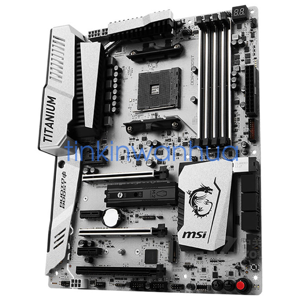 【超美品/激レア】MSI X370 XPOWER GAMING TITANIUM For MSI X370 XPOWER GAMING TITANIUM Motherboard Socket AM4 DDR4