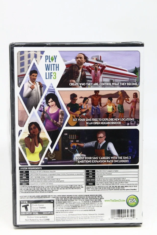 Sims 3: Deluxe (Windows/Mac, 2010) - Image 2 of 4