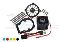 For Traxxas Sledge-ALUMINUM 6061-T6 MOTOR HEATSINK WITH COOLING FAN