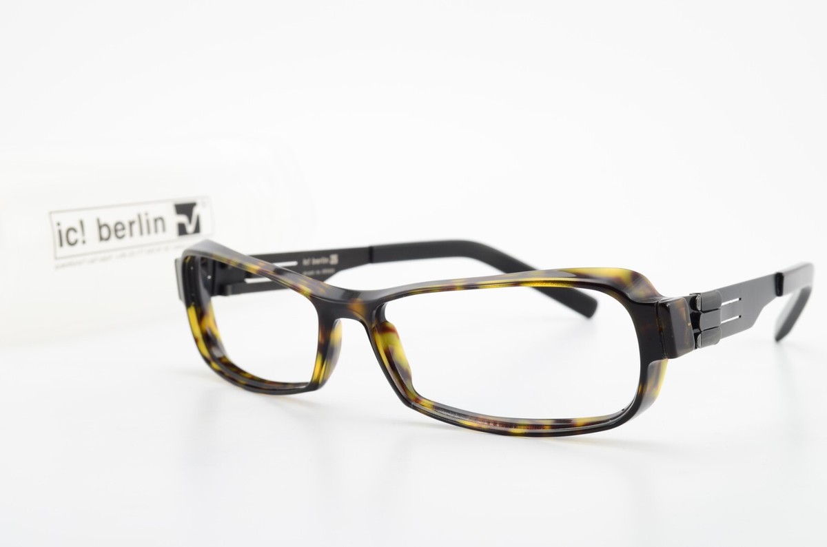 アイシーベルリン　beatrice Ic! Berlin Glasses Frame Model Beatrice Tortoise Black Mat