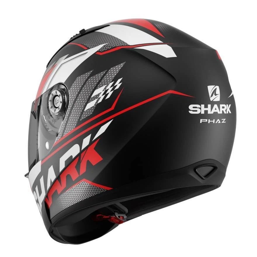 SHARK Ridill Motorradhelm Phaz rot matt Sonnenblende  Größe wählbar UVP 199,95 € - Bild 2 von 3
