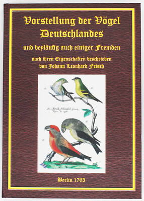 Vorstellung der Vögel Deutschlandes und beyläuﬁg auch einiger Fremden