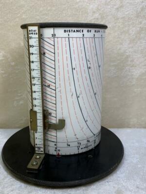 Rare Boat Distance of Run Mechanical Instrument Nautical Time Distance ...