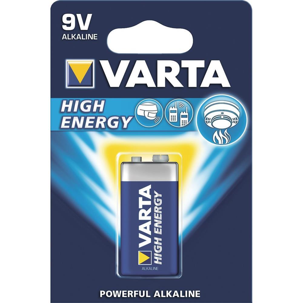 Thumbnail - Varta Block/6lr61/4922 Alkali-mangan Batterie (alkaline