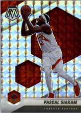 2020-21 Panini Mosaic Pascal Siakam Toronto Raptors #70 Silver Mosaic