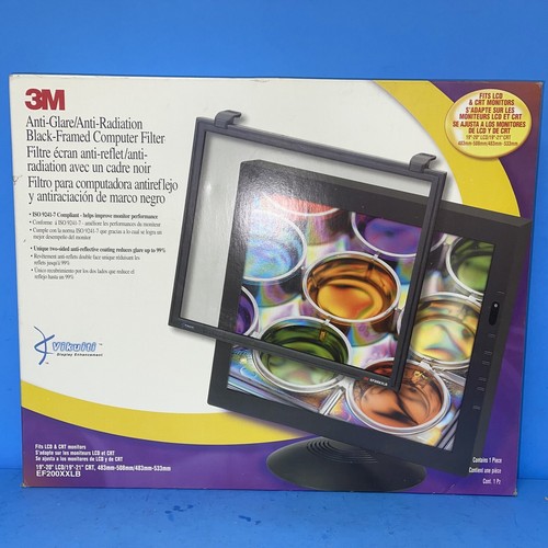 Screen Filter 3m EF200XXLB Midnight Black 19 To 21 Inch - 第 1/3 張圖片