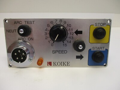 KOIKE WELDING CAR CONTROL PANEL MODEL WMK-DCC1 1A OUTPUT CURRENT 220V INPUT