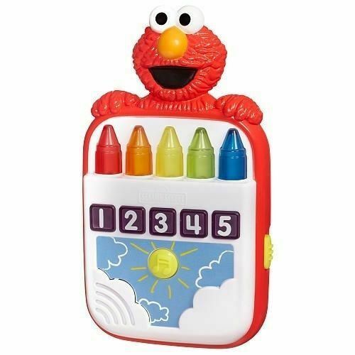 Elmos Count Along Crayons Toy Playskool Sesame Street 123s Steps to