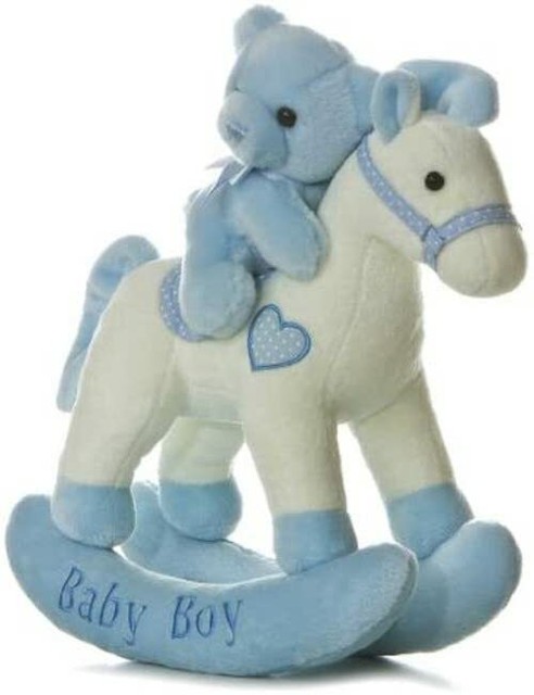 blue horse toy