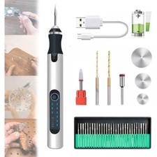 38Pcs Cordless Electric Drill Grinder Engraving Pen Bit Rotary Tool Kit 3 Speeds