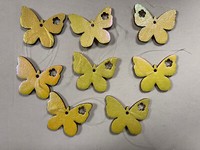 Schmetterling Zum HäNgen*Holz Streuartikel*Deko*Basteln*Ostern*FrüHling*8 Stk