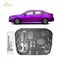 Front Skid Plate For Honda Civic 2022-2024 Impact Resistant Engine Guard Cover