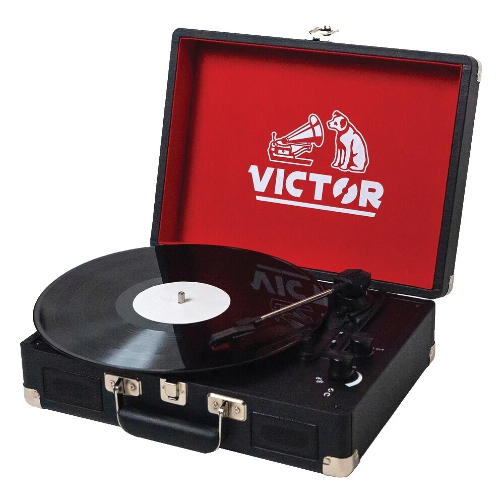 VICTOR 45RPM Home Audio Record Players & Turntables Direct Drive