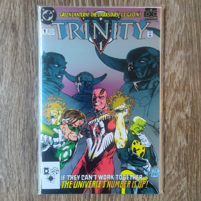 DC comic Trinity #1 1993 Green Lantern  The Darkstars L.E.G.I.O.N FOIL COVER