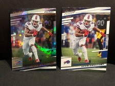 2022 Panini Prestige Extra Points Astral Devin Singletary #30 & Base #30 Bills