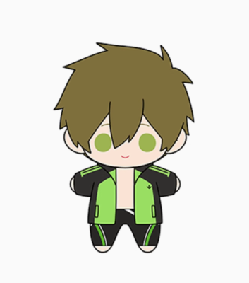 Free! Tachibana Makoto Nanase Haruka Plush 10cm Doll Dress