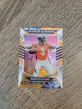 2022 Panini Rookies & Stars Airborne #AI-9 Russell Wilson /25 Orange Prizm