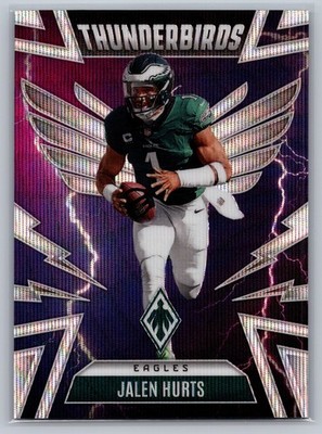 2025 Panini Phoenix #41 Jalen Hurts Thunderbirds Wave Prizm #/299