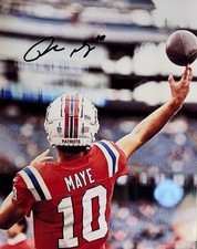 DRAKE MAYE - NEW ENGLAND PATRIOTS -  Autographed Signed 8 x 10 PHOTO w/COA
