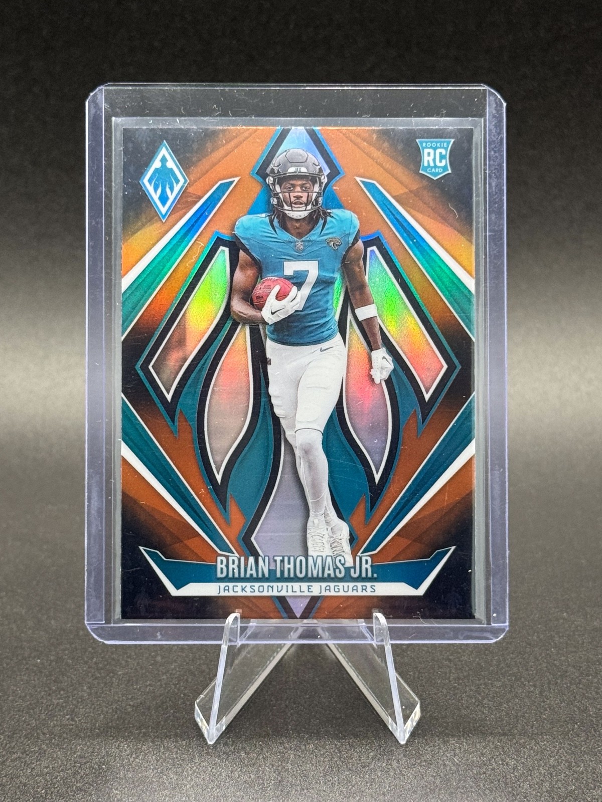 2024 Panini Phoenix - Rookies Brian Thomas Jr. #164 Orange Fade (RC)