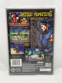 Battle Monsters (Sega Saturn, 1996) CIB Complete W/Manual + Reg Card