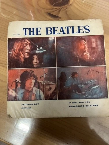THE BEATLES - ANOTHER DAY -MEGA RARE THAILAND E.P. TK485 +P.C. COMPLETEISTS ONLY