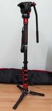IFOOTAGE Cobra 3 C180F-P K5S 71" Carbon Fiber Monopod w/Fluid Head