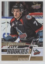 2017-18 Upper Deck CHL Star Rookies Exclusives 80/100 Libor Zabransky #389 ek6