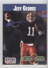1990 Pro Set Collect-A-Books Jeff George 0a1