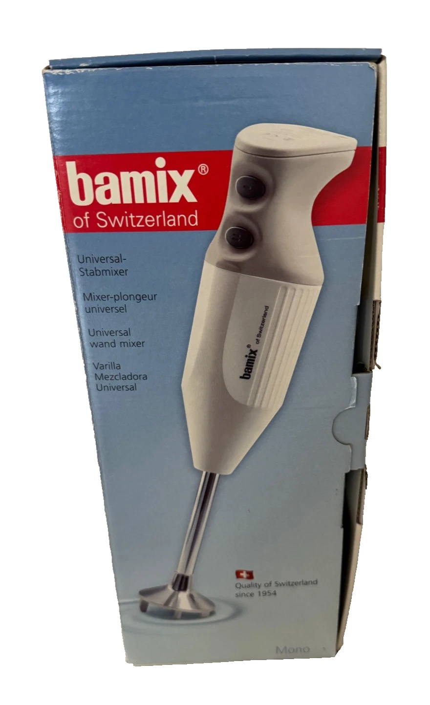 Bamix Mono immersion hand blender (CG)
Opens in a new window or tab