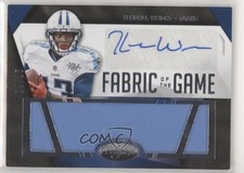 2014 Certified Fabric of the Game Signatures /25 Kendall Wright #FS-WR Auto 0c2