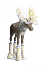 Patience Brewster MINI Milton Moose ornament  ~ woodland  NEW in box