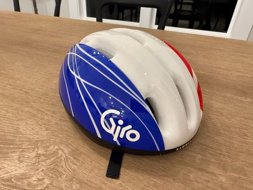 Giro Hammerhead SC 1990s Vintage Helmet Red, White, and Blue Size 7 Medium