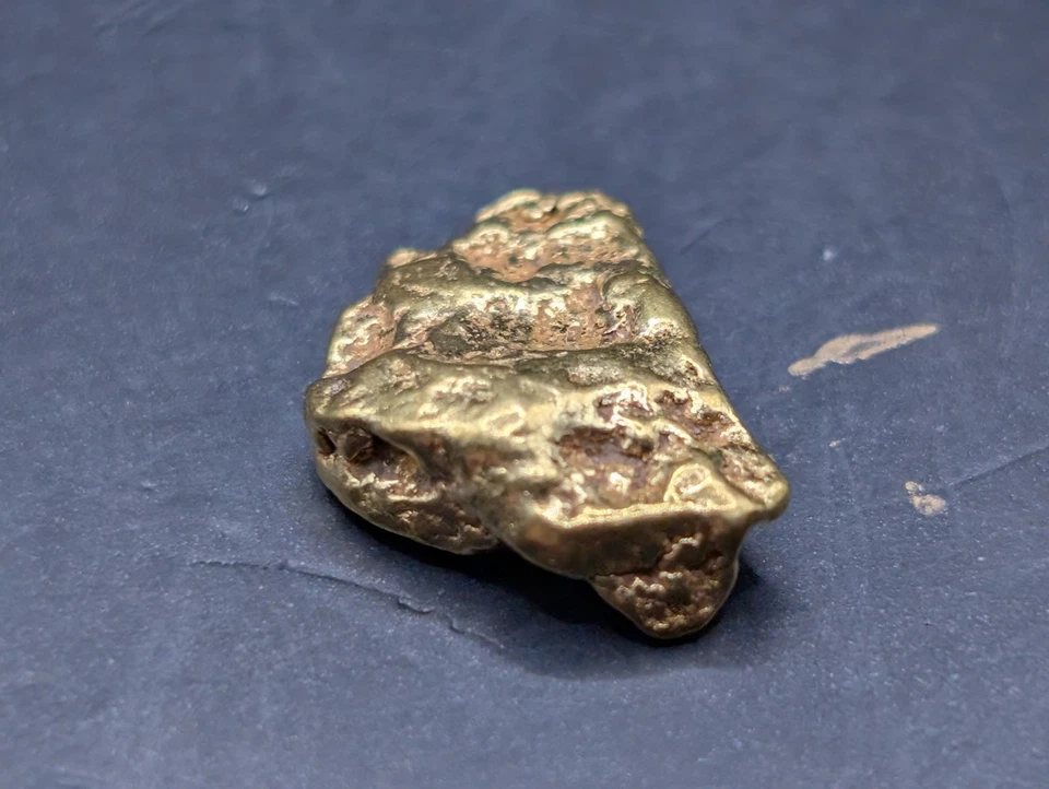 🔥 22K SOLID GOLD BIG LARGE AUSTRALIAN NUGGET CHUNKY PICKER 2 GRAMS SUPER SHINY - Image 2 of 4