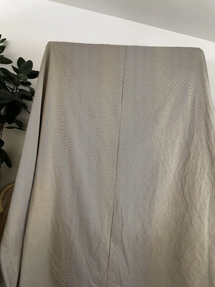 Vintage French Country Ski Toile Gray Linen Reversible Duvet Cover King 120”x96” - Image 2 of 4