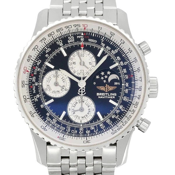BREITLING NAVITIMER OLYMPUS A190B52NP BLACK CHRONOGRAPH