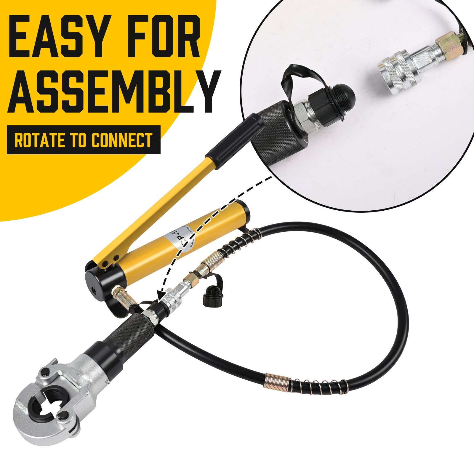 6T Hydraulische Presszange für Verbundrohr & Fittings V TH Profile Crimp 16-32mm