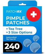 Pimple Patches for Face 240 Patches, Hydrocolloid Acne Patches with Tea Tree ...