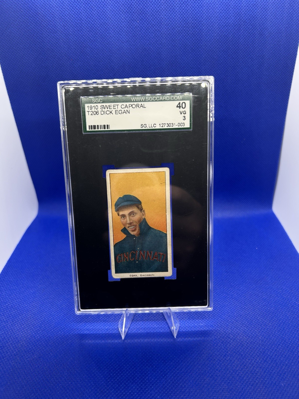 1909-11 T206 Set-Break Dick Egan Sweet Caporal SGC 3 VG