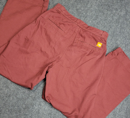 Urban Outfitters Pants Womens 29x30 Maroon Streetwear Grunge Mid Rise Wide Leg