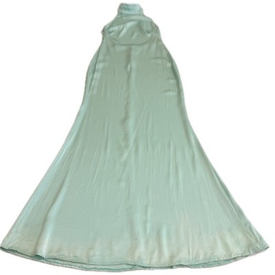 green emerald velvet dress Lapointe