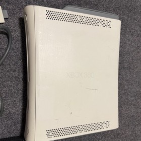 White Xbox 360 Console Bundle w/ OEM Cords & Controller 11 Games Tested