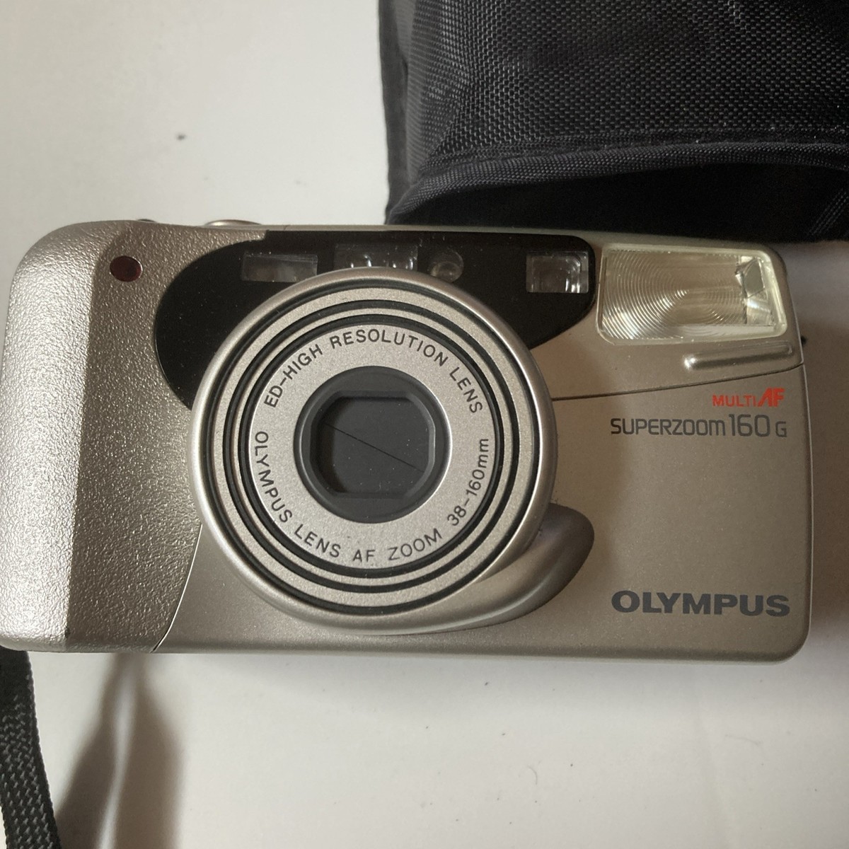 Olympus Superzoom 160 35mm Point & Shoot Film Camera for sale