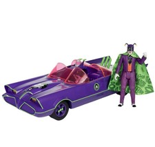 GOLD LABEL McFarlane Toys DC Batman    66 BATMOBILE Exclusive Retro JOKER Figure