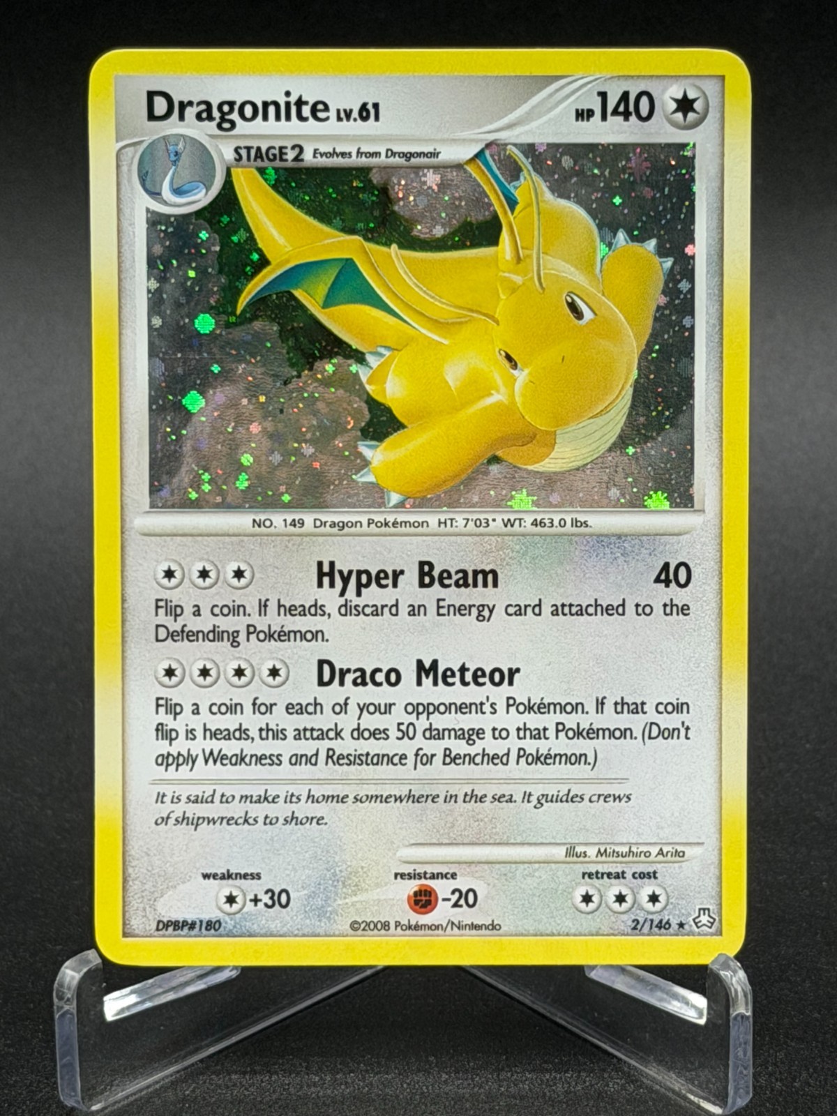 Dragonite 2/146 - Legends Awakened Holo - Pokemon - NM