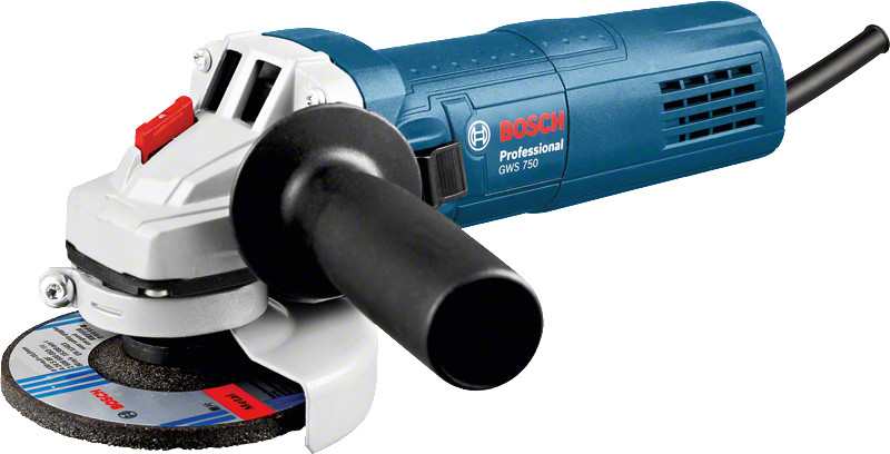 Meuleuse Bosch GWS 750 de 125 mm avec moteur haute résistance thermique