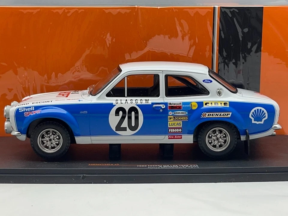 1973 Ford Escort MK1 RS1600 Mikkola Monte-Carlo Rally 1/18 Diecast Model Car IXO - Image 3 of 4